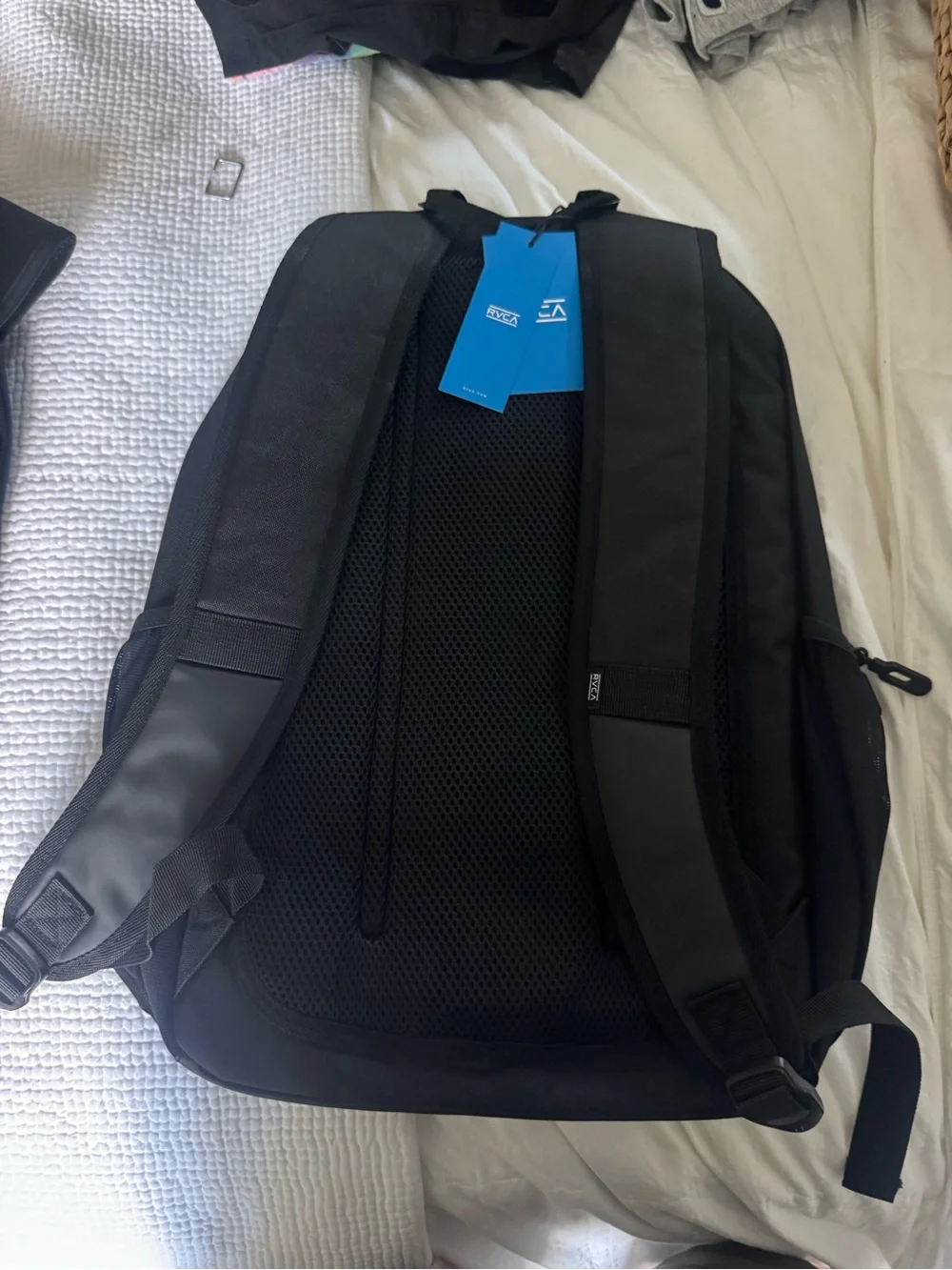RVCA Black  Men's Backpack - Sleek Everyday Carry